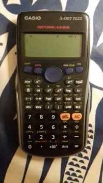 Calculator degrees radians conversion casio fx-83GT PLUS