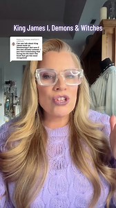 34K views · 725 reactions | Uni/Corn Let’s talk about the witch trials under King James I. Not only did he commission scholars to write the Bible, but he wrote a book on Demons and witches and ended up executing 2500 witches. #kingjames #kingjamesbible #demons #witches #witchhunt For entire video, go to my Facebook page. | Hope with Holly | Facebook