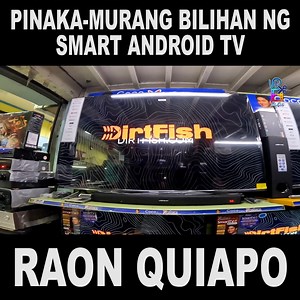 93K views · 2.8K reactions | PINAKA-MURANG BILIHAN NG SMART ANDROID TV AT SPEAKERS SA RAON MAY DISCOUNT PA! | PART 1 GN JCLYN MERHANDISE ADDRESS: STALL #57 RAON SHOPPING CENTER, QUIAPO MANILA OPENING HOURS: MONDAYS TO SUNDAYS - 7:00 AM TO 7:00 PM (CLOSED DURING HOLIDAYS) ASSISTED BY: EDWARD CP#: 0949-626-5856 FACEBOOK: E Sotto Espinosa https://www.facebook.com/profile.php?id=100086088018923 | VP VideoEdits | Facebook