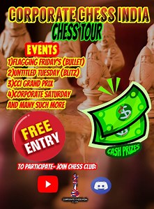 CCI Chess Tour| FREE ENTRY | Cash Prizes | Strictly for Amateurs - Chess Forums