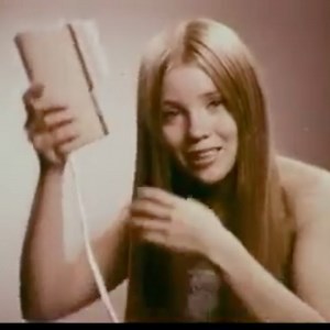 Old Fashion Vibes on Instagram: "Clairol Air Brush Commercial, 1970s"