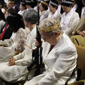 1.4M views · 1K reactions | This church ceremony blessed parishioners with AR-15 assault rifles – and left the nearby community on edge | In The Know | Facebook