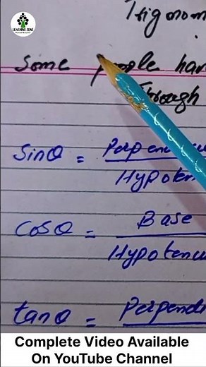 How to find values of all Trigonometric Ratios | Trick to Learn Trigonometric Ratios | #trignometry