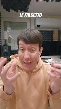 Le falsetto c'est quoi ? #alexdelucycoachvocal #coursdechant #musique #techniquevocale