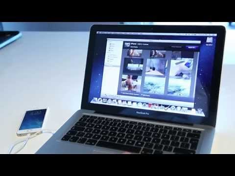 How to transfer your photos from your iPhone to your laptop.