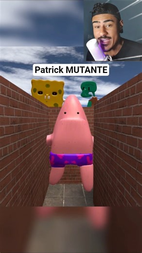 ENCONTREI O PATRICK MUTANTE NO LABIRINTO!! #garrysmod