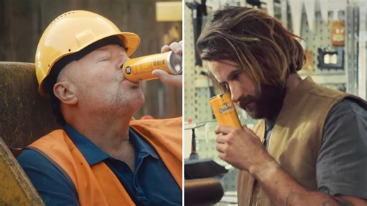 Eagle-eyed fans spot disguised darts legend in choco milk ad with no explanation