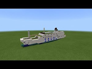 MV Sewol (Ferry) | Minecraft Tutorial | 1:5 Scale