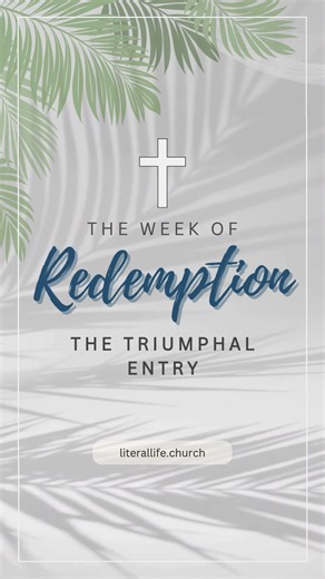 1.6K views · 12 reactions |  Palm Sunday – The Triumphal Entry...