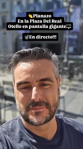 38 reactions · 10 comments | Hoy se retransmite el Otello en pantalla gigante en la Plaza Ópera de Madrid, justo en frente del edificio de la ópera. Me parece un planazo | Andoni Martinez Barañano | Facebook