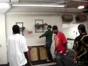 50 Cent at Boxing Academy L.A.