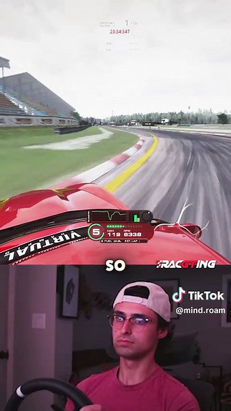 Day 20/30 What a Difference!! This tip was so helpful! I adjusted the force feedback in the Assetto corsa content manager to the setting he advised and it helped me drift a lot better. This was because I could now feel how the can is handling, as well as how it’s gripping on the road #assettocorsadrift #assettocorsa #simdrifting #drifting 🔥SIM Rig by RACGTING🔥