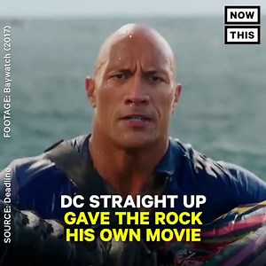 Dwayne The Rock Johnson is getting his own DC movie | NowThis Entertainment