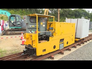 【建機レンタル】デジタルサーボ式バッテリー機関車【アクティオ】