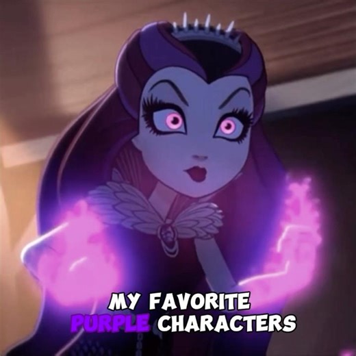 My favorite purple characters 💜