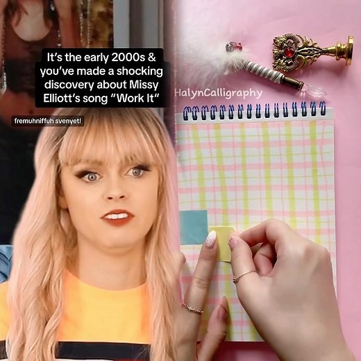 How did you sing this part of “Work It?”! 😜#nostalgia #early2000s #workit #missyelliott #reverse