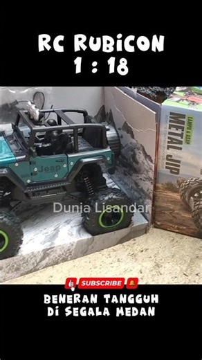 RC JEEP RUBICON 1:18 #rc #toys #rccar #ytshorts