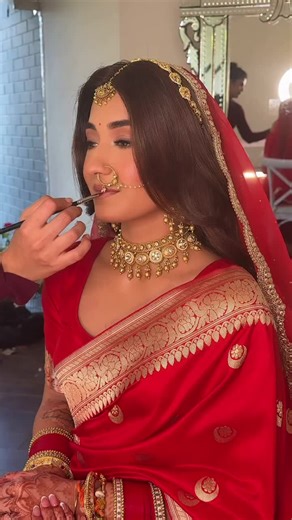 Akshita's Stunning Makeover for Bangladeshi Wedding