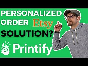 Printify Personalized Order Fulfillment - Manual Order Import