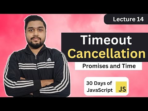 Timeout Cancellation | Leetcode 2715 | Promises and Time | 30 Days of JavaScript #javascript