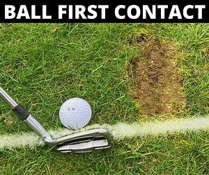 703K views · 2.6K reactions | HOW TO: Hit the Golf Ball First Nothing more frustrating than hitting the ground behind the golf ball after a wonderful tee shot. In this golf lesson I show you how to develop a swing that naturally gets that BALL FIRST CONTACT #golftips #golf | Danny Maude Golf | Facebook
