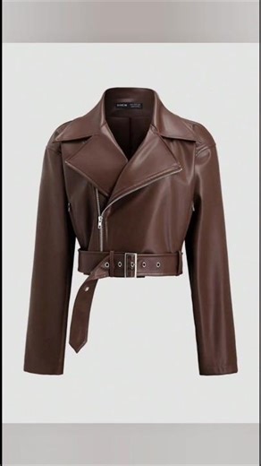 Simple outfit + biker jacket = instant fashion upgrade 💥#BikerJacket#BeigeJacket#fasionwithpratima