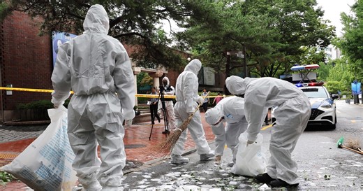 North Korean trash balloon lands on South Korea's presidential compound