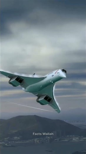 World First Supersonic Passenger Plane: Concorde Plane✈️ #concorde #facts #shorts