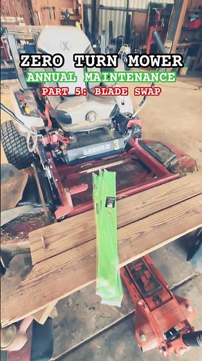 How Blades are Changed on Zero Turn Mower