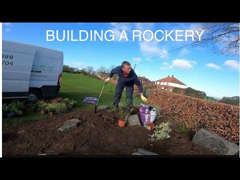 HOW TO BUILD A GARDEN ROCKERY