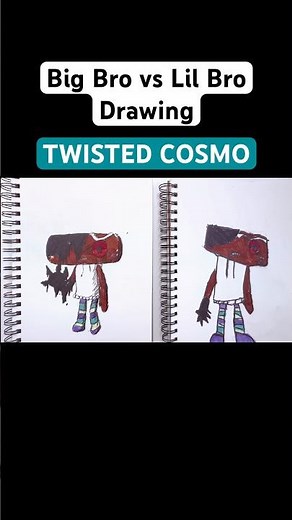 Drawing TWISTED COSMO from DANDYS WORLD!✍️ #dandysworld #robloxdrawing #robloxart #roblox