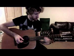 Vintage Japanese 12 String Guitar