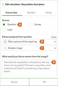 Use images & AI to fill out a survey