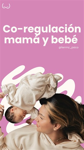 Fer Ramírez | Psicóloga certificada en ECO0435 on Instagram: "La co-regulación es el proceso mediante el cual el bebé regula su cuerpo y sus emociones a través del cuerpo, la voz y la presencia de su cuidador, principalmente de su mamá. El bebé no nace sabiendo calmarse solo; primero se calma con otro y, con el tiempo, aprende a hacerlo por sí mismo. ¿Cómo co-regula un bebé incluso dormido? Aunque esté dormido, el cerebro del bebé sigue percibiendo a su mamá. Su sistema nervioso se apoya en ella