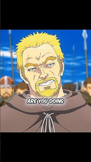 Prince Canute Became A Different Person 😳👑 #anime #animeshorts #vinlandsaga #thorfinn #askeladd