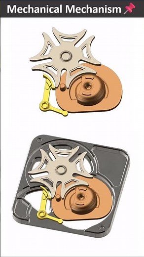 The Geneva Mechanism | Mechanical Mechanism#GenevaMechanism#MechanicalEngineering#IntermittentMotion