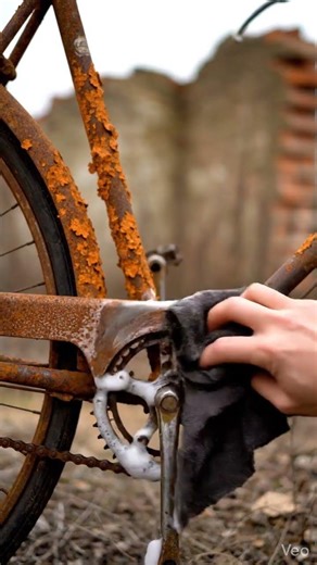 20 Year Old Rusted Bicycle Restoration | Satisfying Clean