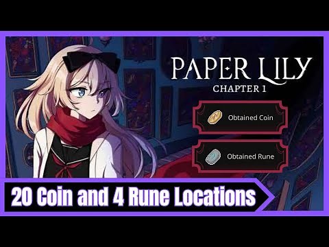 Paper Lily Chapter 1 All Coin and Rune Locations