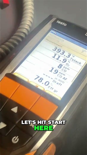 Boiler secrets revealed! Old pics & live combustion analysis! #shorts