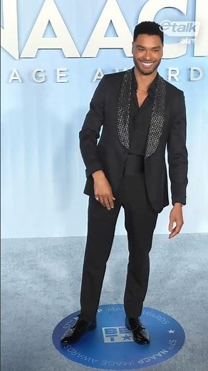 Halle Bailey & Rege-Jean Page at the 2026 NAACP Image Awards 🩵