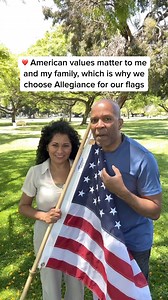 "We started Allegiance because we were tired of flying flags that would quickly deteriorate, and some of them were not even made in America. Allegiance flags are made in America, with American-made materials. When you purchase from Allegiance, you're contributing to American pride, American jobs and the American dream." - Katie Lyon, co-founder | Allegiance Flag Supply