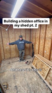 1.4M views · 38K reactions | This wasn’t easy work. I hate organizing! If you can’t tell… but now this it’s all done, it feels very relieving! I can’t wait to get this office finished even though we’re just getting started. Follow along to see the progress! #dad #diy #mancave | Caleb.dailyy | Facebook