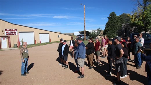35K views · 1.1K reactions | Sunday's tour, only 37 people. Things are slowing down for the military museum. Now we are only open Friday's and Sunday's at 10:00 ONLY for one tour each of those days until Veteran's Day. We will have our final tour of the season on Veteran's Day at 10:00. The tours are $20 CASH per person. Come and check it out you won't be disappointed. Any questions call Dragonman at 719-683-2200. | Dragonman's | Facebook