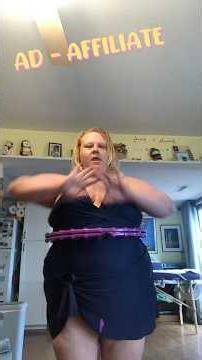 Working out with the hula infinity hoop