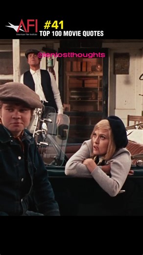 4️⃣ 1️⃣ Bonnie and Clyde (1967) | AFI Top 100 Movie Quotes | #afi #top100moviequotes #bonnieandclyde #biographical #neonoir #crimefilm #arthurpenn #warrenbeatty #fayedunaway #clydebarrow #bonnieparker #michaeljpollard #cwmoss #tenlostthoughts #thoughts #quotes #moviequotes #fyp