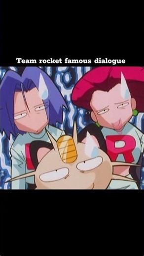 Team rocket famous dialogue #pokemon #teamrocket #dialogue #shorts #trending #animation
