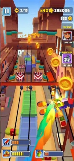 Subway Surfers #subway surfers #shorts #gaming #newupdate