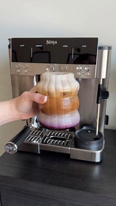 5.8K views · 16 reactions | Upgrade your coffee game with the Ninja Luxe Café Espresso Machine! Whether you’re making a classic espresso or a fruity iced latte, this machine makes it effortless. ☕️✨ What recipe should I try next? #blueberryicedlatte #ninjaluxecafe #homemadelatte #ninjaluxecafeespresso | Beccabrews | Facebook