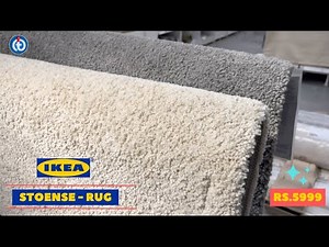 IKEA STOENSE Low Pile Rug Off-White