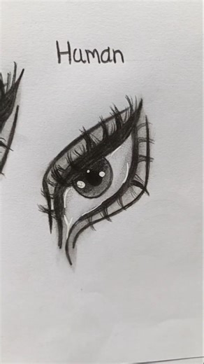 eyes tutorial (vampire,human)#tutorial#drawing#artist#shorts